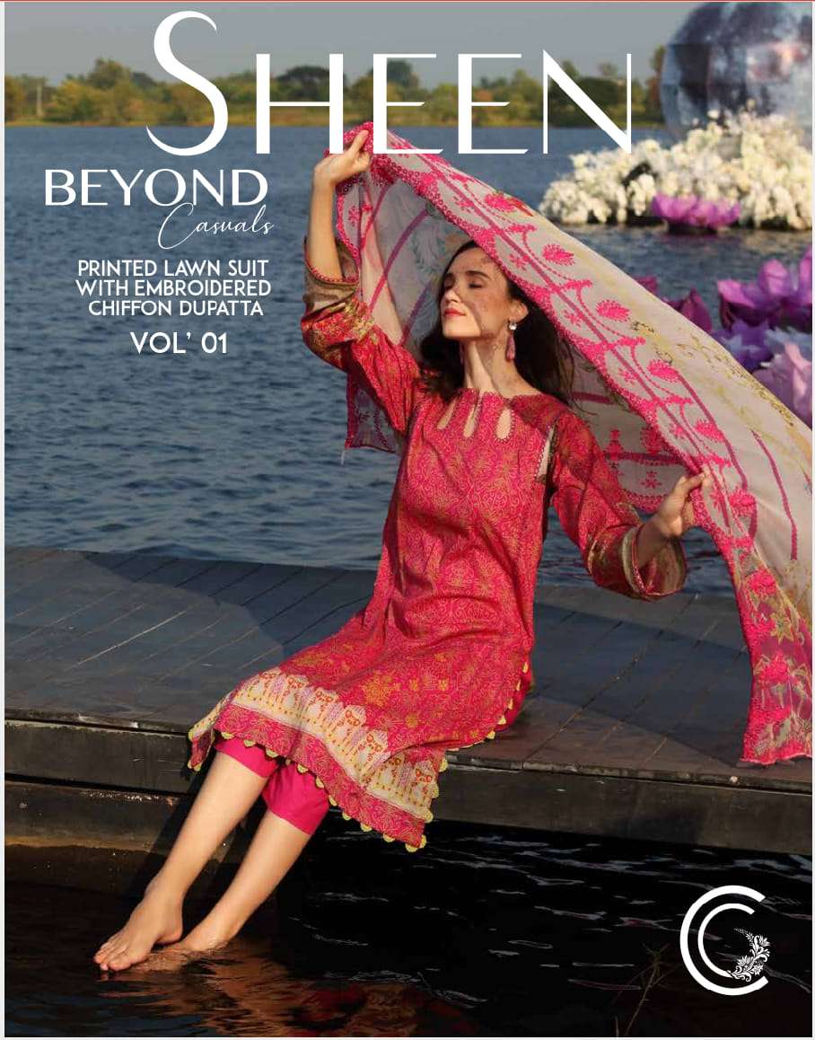 Charizma Sheen Beyond Casual Printed Lawn Collection 2022